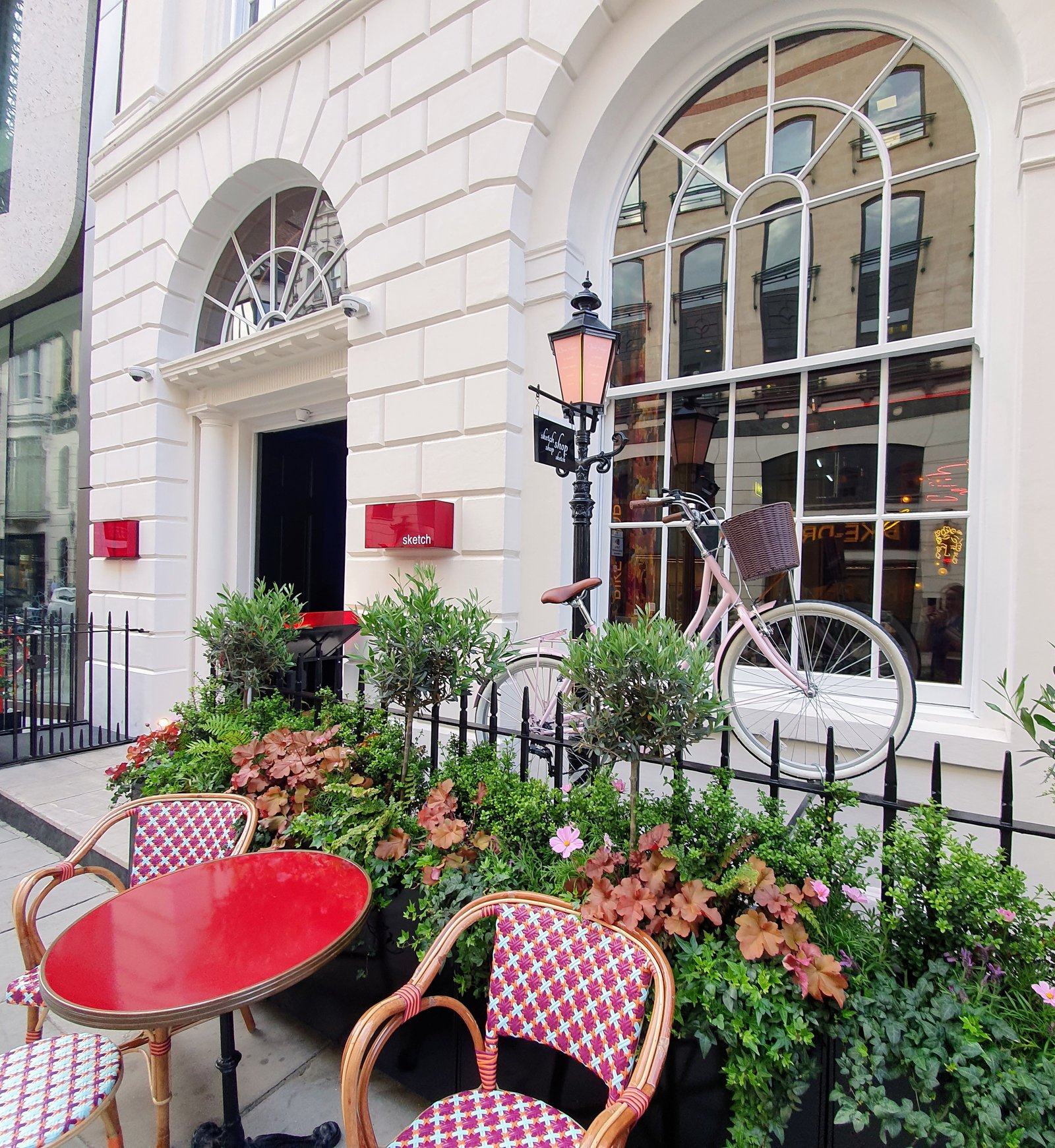 Exterior of Sketch, Mayfair, London