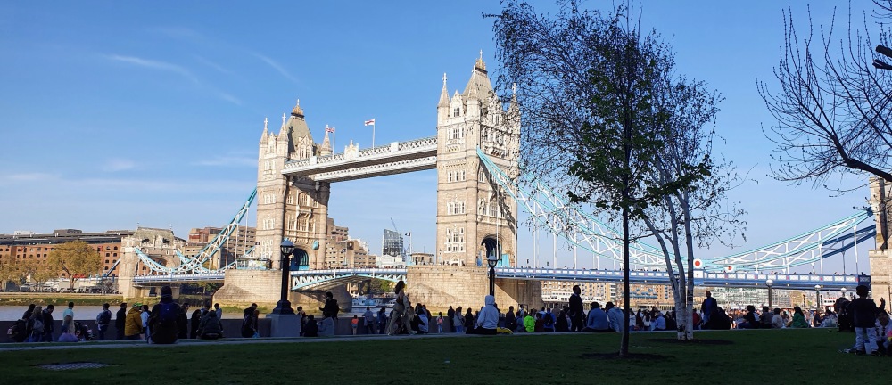 View of Tower Bridge, London